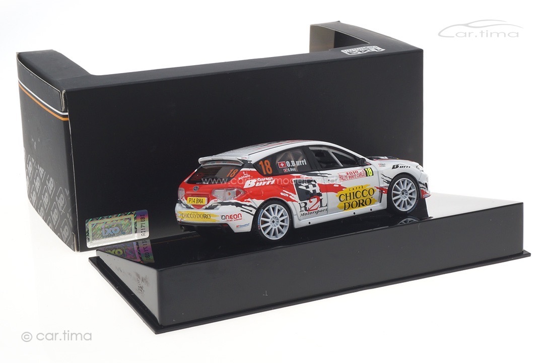 Subaru Impreza WRX STI Rallye Monte Carlo 2010 Burri/Rey IXO 1:43 RAM427