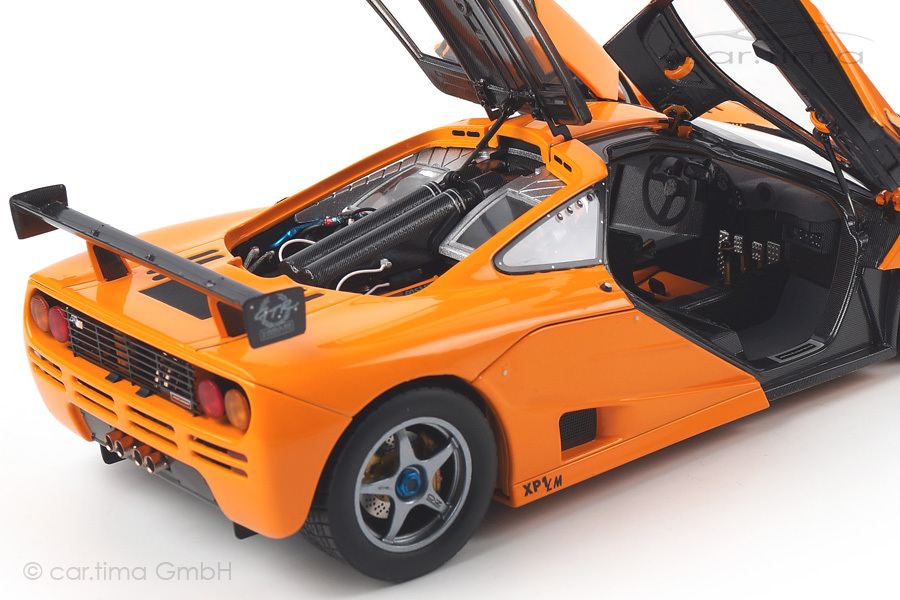 McLaren F1 LM-XP1 orange TSM 1:18 TSM131806