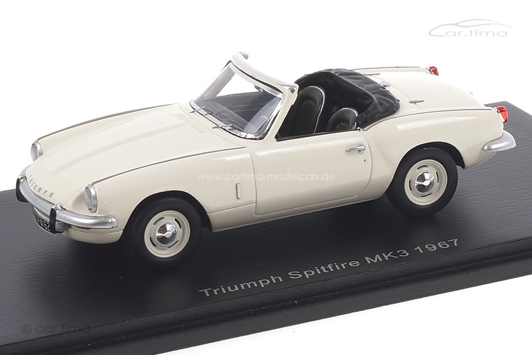Triumph Spitfire MK3 1967 weiß Spark 1:43 S2473 Triumph Spitfire MK3 1967 weiß Spark 1:43 S2473