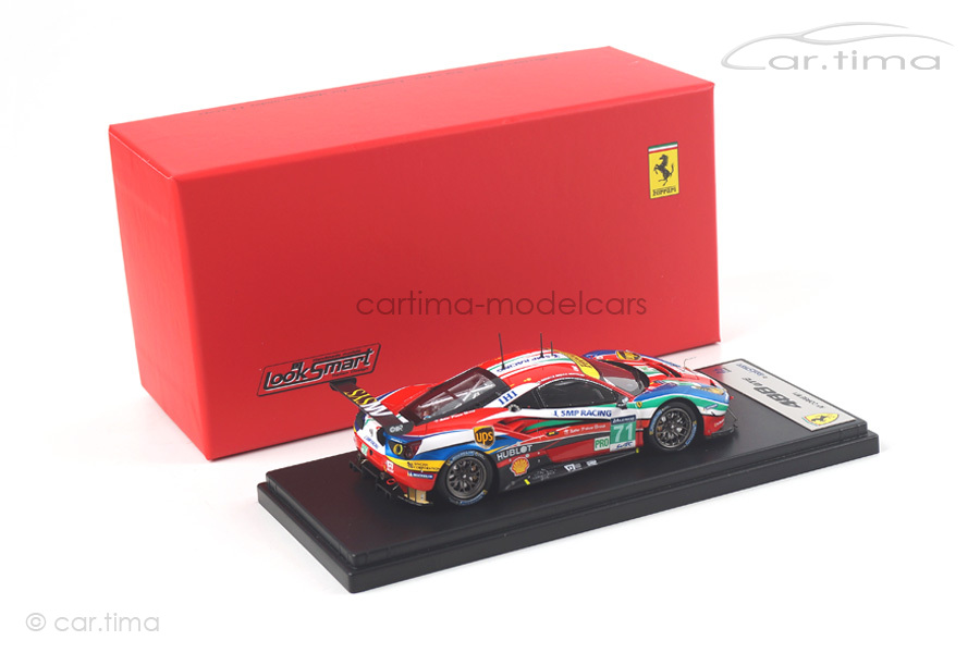 Ferrari 488 GTE 24h Le Mans 2016 Bird/Bertolini/Rigon LookSmart 1:43 LSLM033