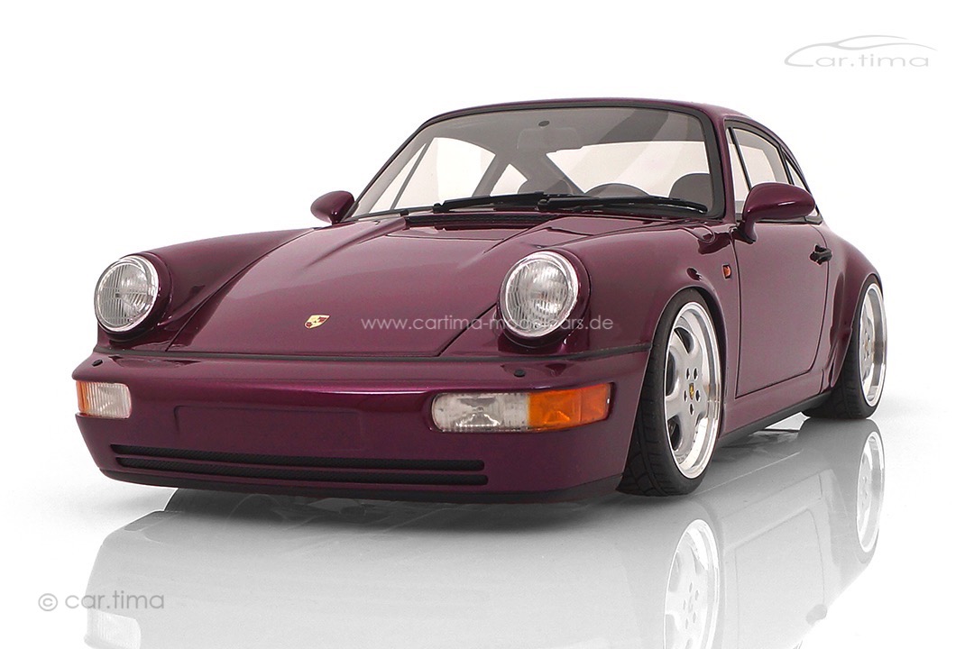 Porsche 911 (964) Carrera 2 Amethyst met. Speedline Alufelgen car.tima CUSTOMIZED 1:18