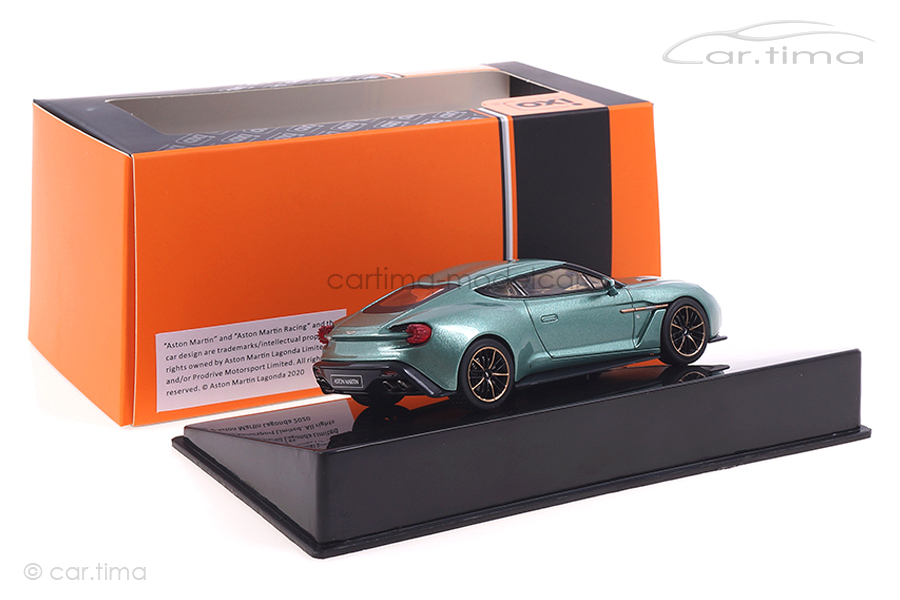 Aston Martin V12 Vanquish Zagato grün met. IXO 1:43 MOC302 Aston Martin V12 Vanquish Zagato grün met. IXO 1:43 MOC302