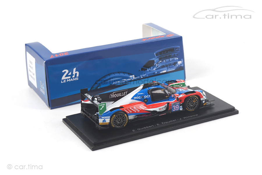 Oreca 07-Gibson 24h Le Mans 2017 Guibbert/Trouillet/Winslow Spark 1:43 S5825 Oreca 07-Gibson 24h Le Mans 2017 Guibbert/Trouillet/Winslow Spark 1:43 S5825