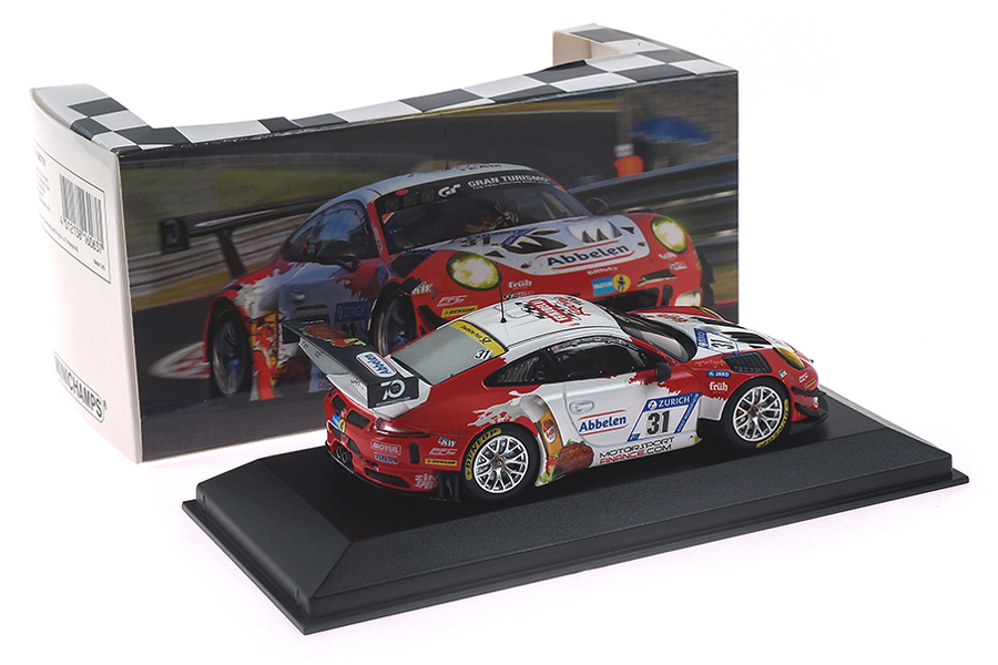 Porsche 911 (991 II) GT3 R Frikadelli Racing 24 Nürburgring 2018 Seefried/Laser Minichamps 1:43 Porsche 911 (991 II) GT3 R Frikadelli Racing 24 Nürburgring 2018 Seefried/Laser Minichamps 1:43
