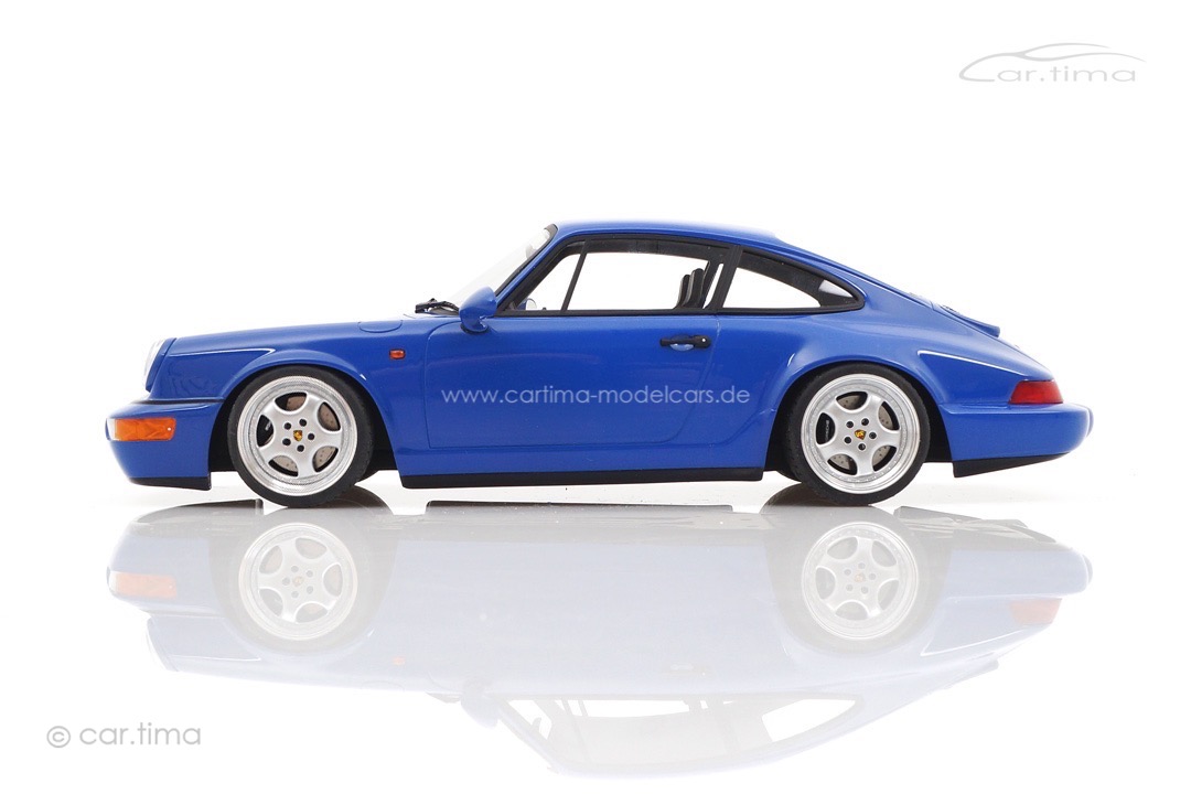 Porsche 911 (964) Carrera RS Maritimblau Speedline Alufelgen car.tima CUSTOMIZED 1:18