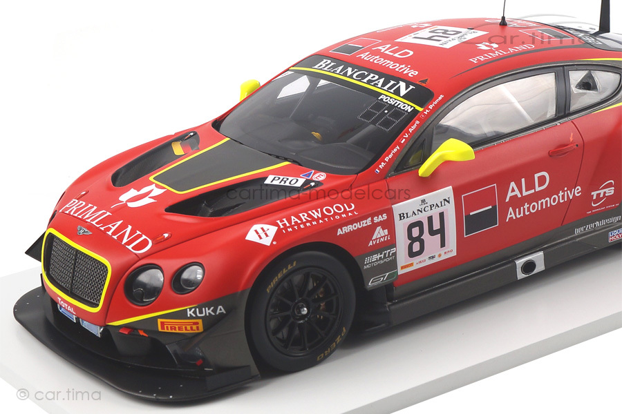 Bentley Continental GT3 24h Spa 2015 TSM 1:18 TSM161804R Bentley Continental GT3 24h Spa 2015 TSM 1:18 TSM161804R