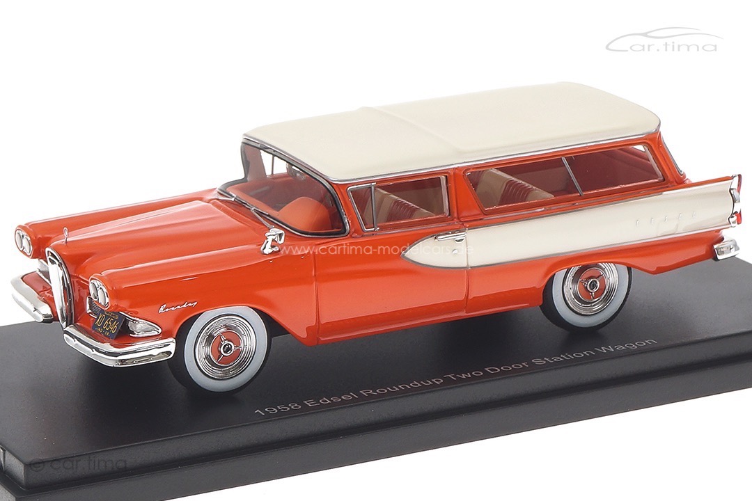 Edsel Roundup 2-türig Kombi rot/weiß 1958 Esval 1:43 EMUS43086B Edsel Roundup 2-türig Kombi rot/weiß 1958 Esval 1:43 EMUS43086B
