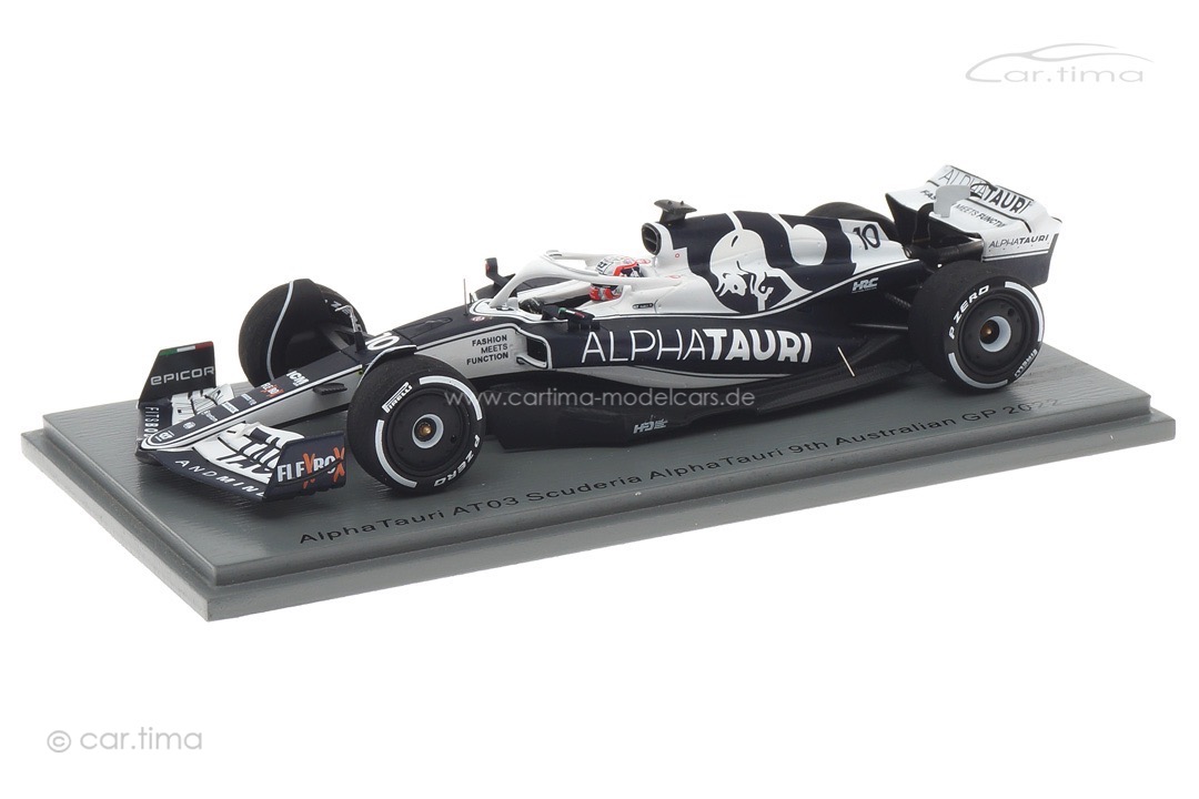 AlphaTauri AT03 GP 2022 Pierre Gasly Spark 1:43 S8526 AlphaTauri AT03 GP 2022 Pierre Gasly Spark 1:43 S8526