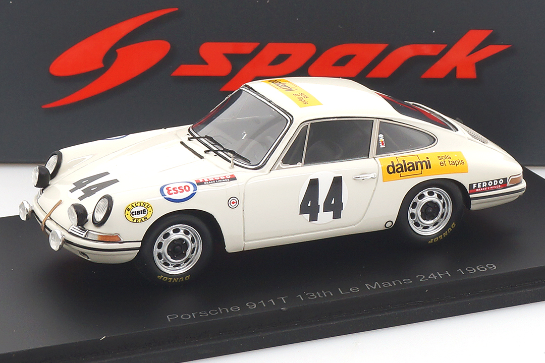 Porsche 911 T 24h Le Mans 1969 Marche/Laurent Spark 1:43 S9744