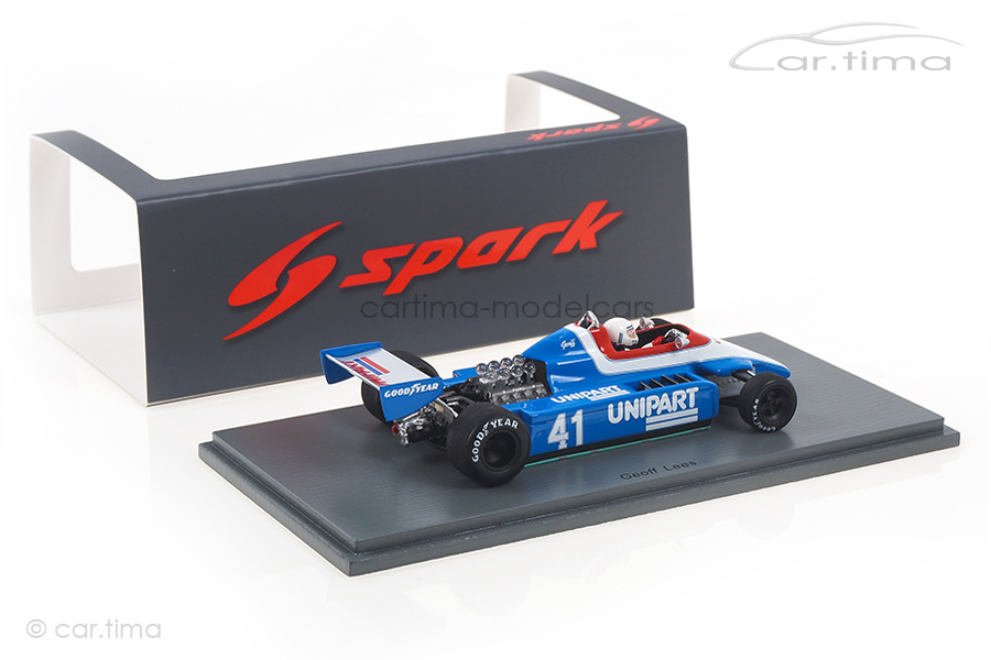 Ensign N180 Dutch GP 1980 Geoff Lees Spark 1:43 S5307