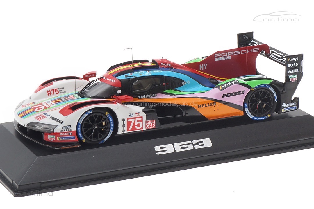 Porsche 963 24h Le Mans 2023 Tandy/Jaminet/Nasr Spark 1:43 WAP0200240R0LM Porsche 963 24h Le Mans 2023 Tandy/Jaminet/Nasr Spark 1:43 WAP0200240R0LM