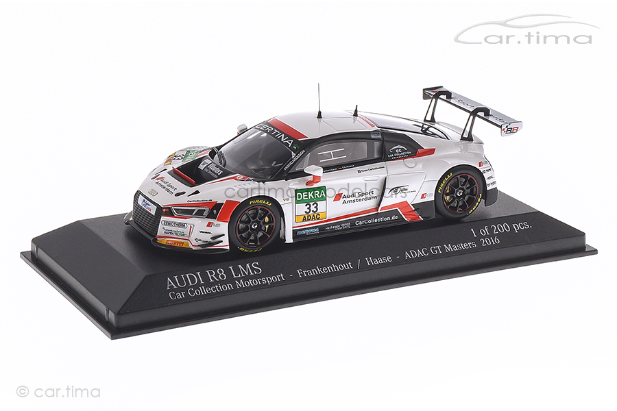 Audi R8 LMS GT Masters 2016 Minichamps 1:43 437161193