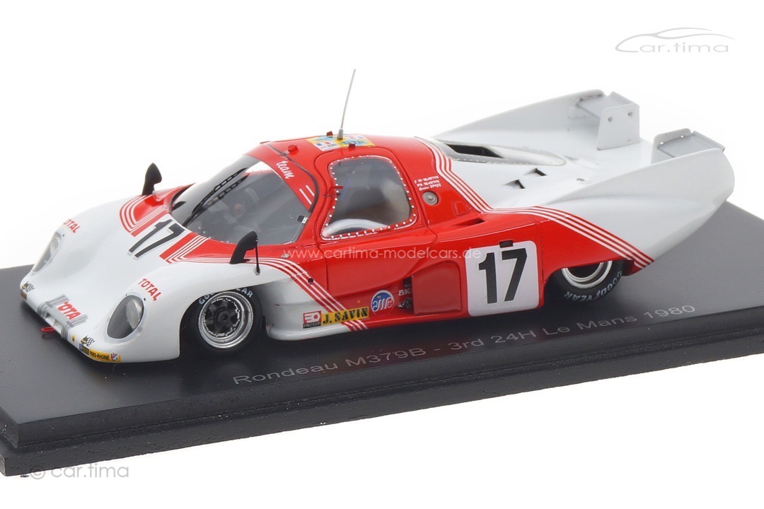 Rondeau M379B 24h Le Mans 1980 Spice/Martin/Martin Spark 1:43 S8456 Rondeau M379B 24h Le Mans 1980 Spice/Martin/Martin Spark 1:43 S8456