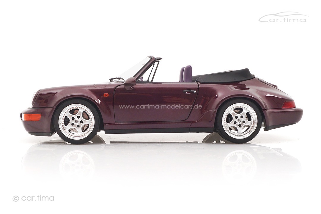Porsche 911 (964) Turbolook Cabriolet Amethyst met. Norev 1:18 187141