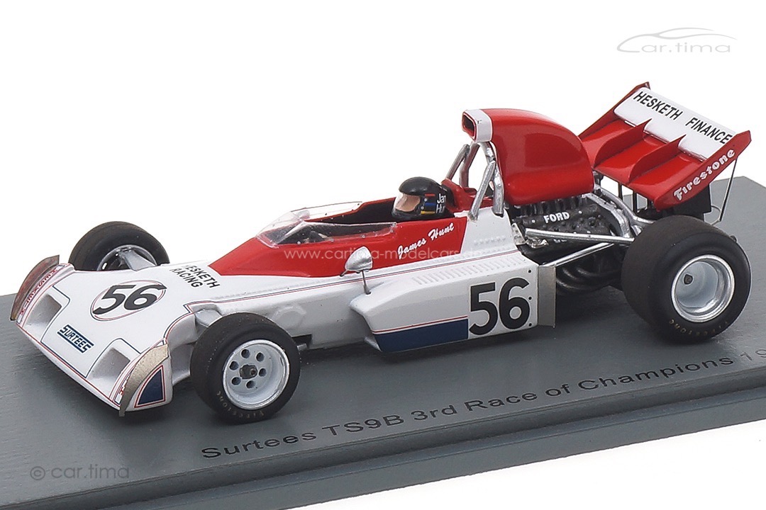Surtees TS9B Race of Champions 1973 James Hunt Spark 1:43 S3998 Surtees TS9B Race of Champions 1973 James Hunt Spark 1:43 S3998