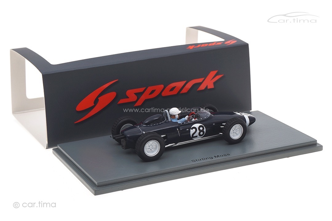 Lotus 18-21 V8 Training GP Italien 1961 Stirling Moss Spark 1:43 S7448 Lotus 18-21 V8 Training GP Italien 1961 Stirling Moss Spark 1:43 S7448