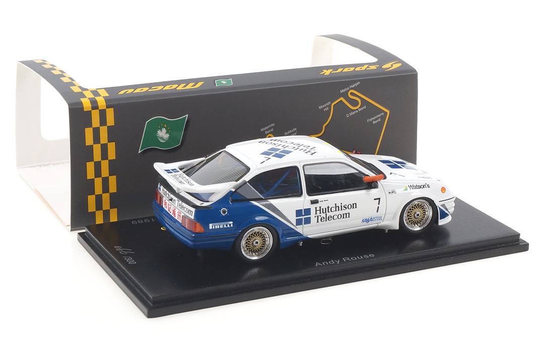 Ford Sierra RS500 Cosworth Macau 1989 Andy Rouse Spark 1:43 SA193 Ford Sierra RS500 Cosworth Macau 1989 Andy Rouse Spark 1:43 SA193