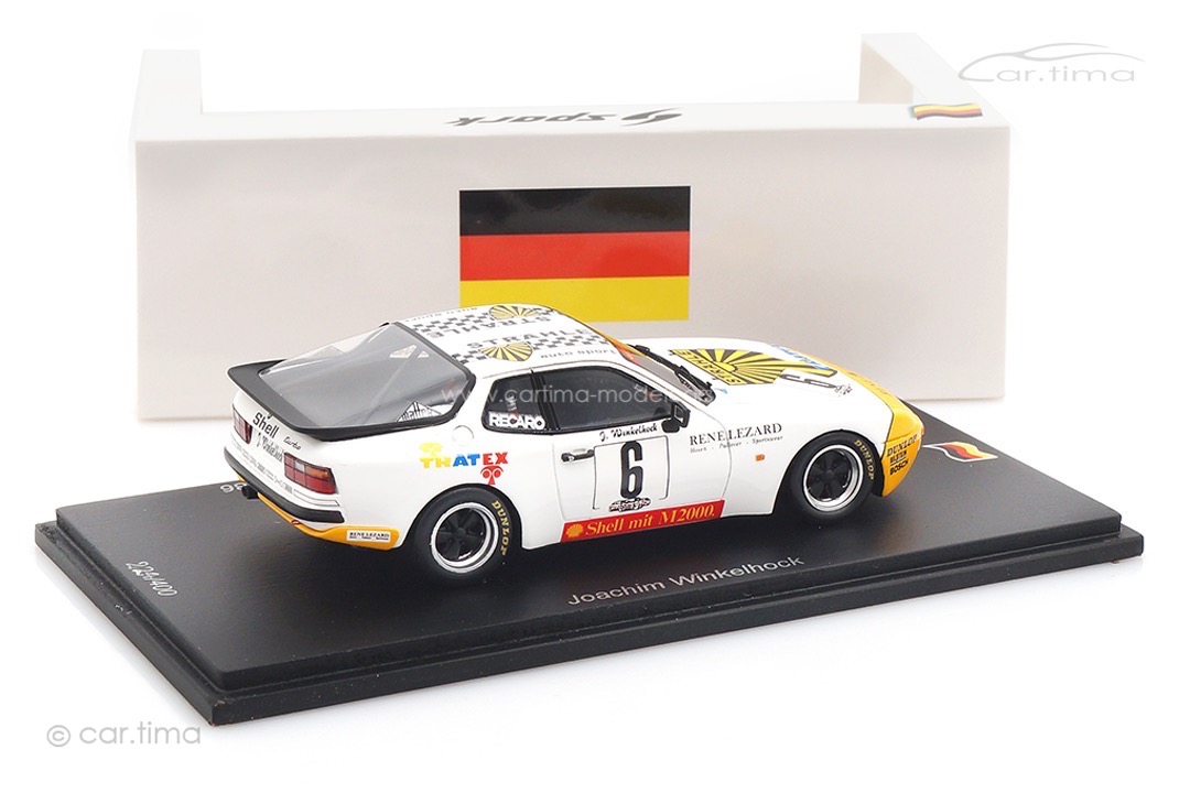 Porsche 944 Winner Turbo Cup Germany 1986 Joachim Winkelhock Spark 1:43 SG830