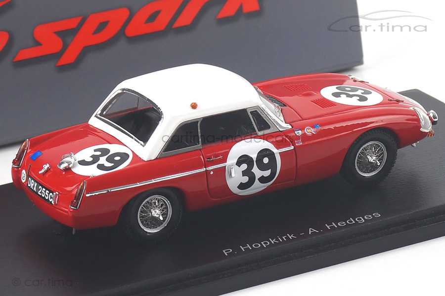 MGB 24h Le Mans 1965 Hopkirk/Hedges Spark 1:43 S5079