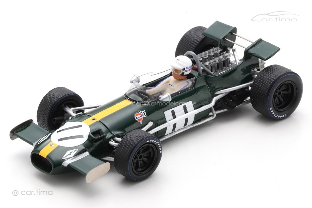 Brabham BT26A GP Niederlande 1969 Jack Brabham Spark 1:43 S8318
