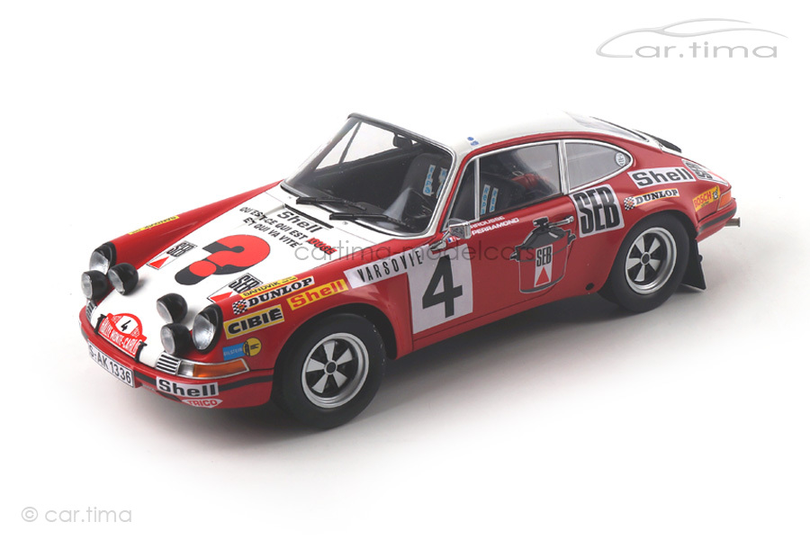 Porsche 911 S Rallye Monte-Carlo 1972 Larousse/Perramond Minichamps 1:18 107726804