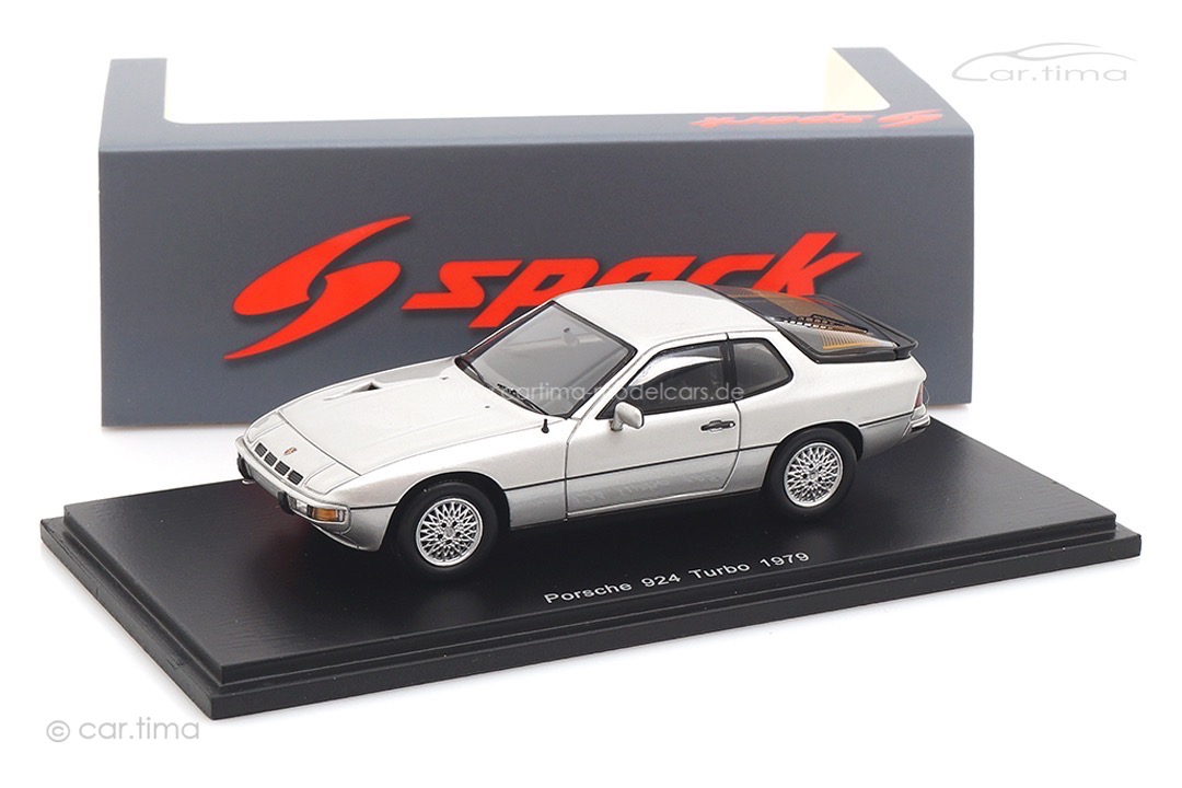 Porsche 924 Turbo silber Spark 1:43 S1375