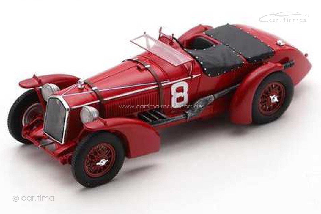 Alfa Romeo 8C Winner 24h Le Mans 1932 Sommer/Chinetti Spark 1:43 43LM32