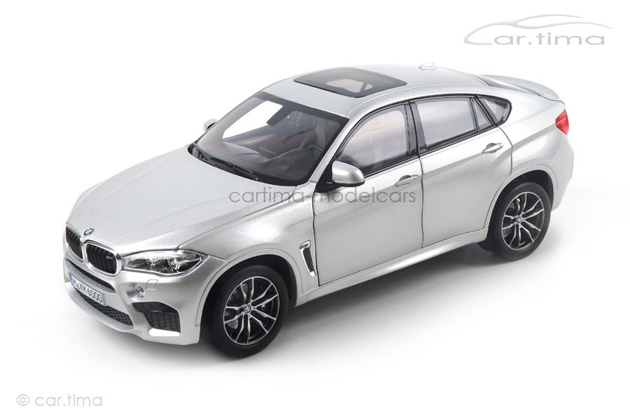BMW X6 M 2016 silber Norev 1:18 183200 BMW X6 M 2016 silber Norev 1:18 183200