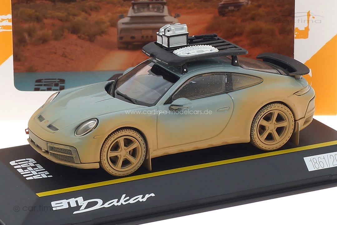 Porsche 911 (992) Dakar Ahead Shadegreen Spark 1:43 WAP0201730S0DK Porsche 911 (992) Dakar Ahead Shadegreen Spark 1:43 WAP0201730S0DK