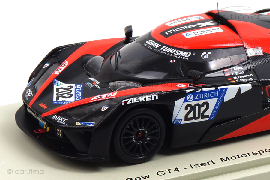KTM X-Bow GT4 24h Nürburgring 2018 Stuck/Stuck/Strycek Spark 1:43 SG415 KTM X-Bow GT4 24h Nürburgring 2018 Stuck/Stuck/Strycek Spark 1:43 SG415