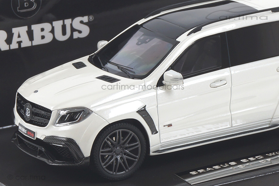 Brabus 850 Widestar XL Basis Mercedes-AMG GLS 63 weiß met. Minichamps 1:43 437037361 Brabus 850 Widestar XL Basis Mercedes-AMG GLS 63 weiß met. Minichamps 1:43 437037361