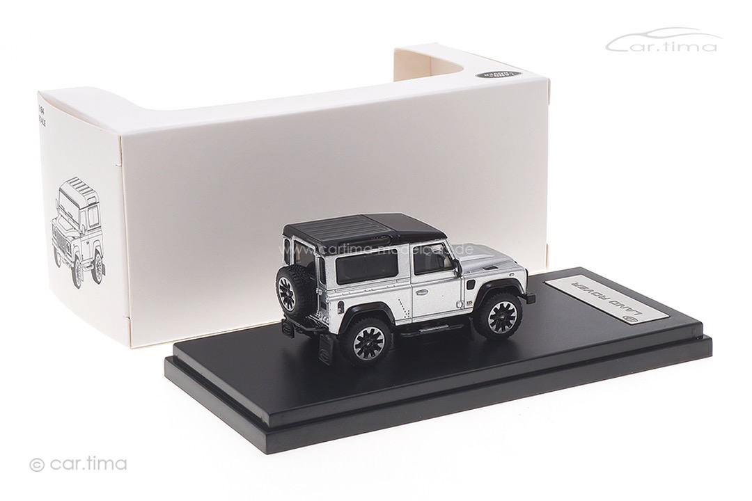 Land Rover Defender 90 Works 2018 silber LCD Models 1:64 LCD64016-SI