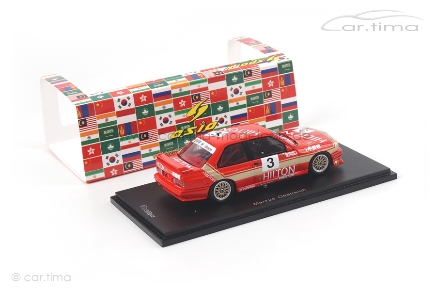 BMW E30 M3 Macau Guia Race 1988 Markus Oestreich Spark 1:43 SA036 BMW E30 M3 Macau Guia Race 1988 Markus Oestreich Spark 1:43 SA036
