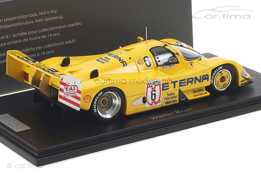Porsche 962 C Norisring 1988 Walter Brun Spark 1:43 CA04319008