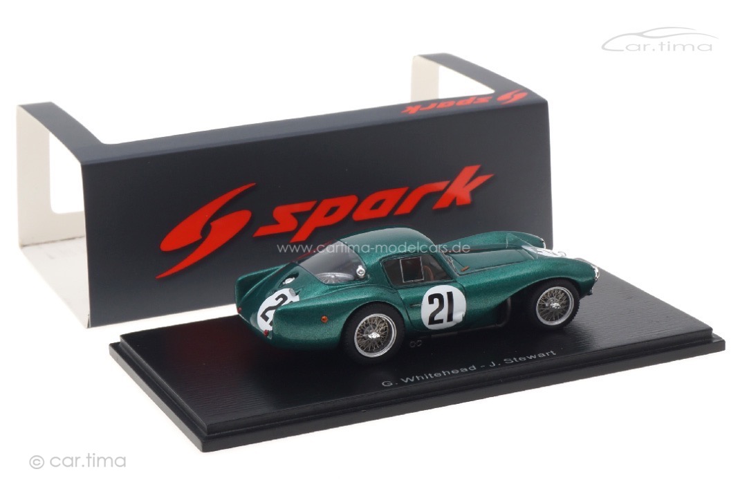 Aston Martin DB3 S 24h Le Mans 1954 Whitehead/Stewart Spark 1:43 S2436 Aston Martin DB3 S 24h Le Mans 1954 Whitehead/Stewart Spark 1:43 S2436
