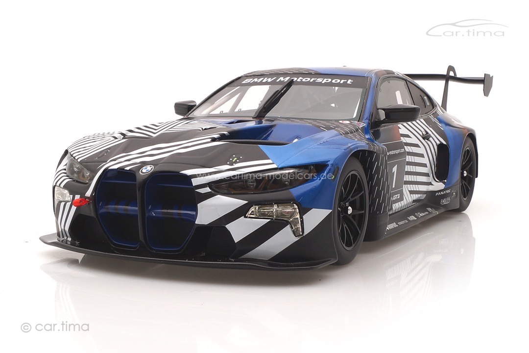 BMW M4 GT3 Test Car Design 2021 TopSpeed 1:18 TS0370 BMW M4 GT3 Test Car Design 2021 TopSpeed 1:18 TS0370
