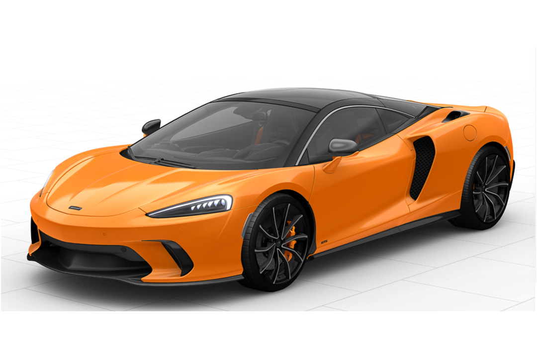 McLaren GTS orange GT Spirit 1:18 GT957