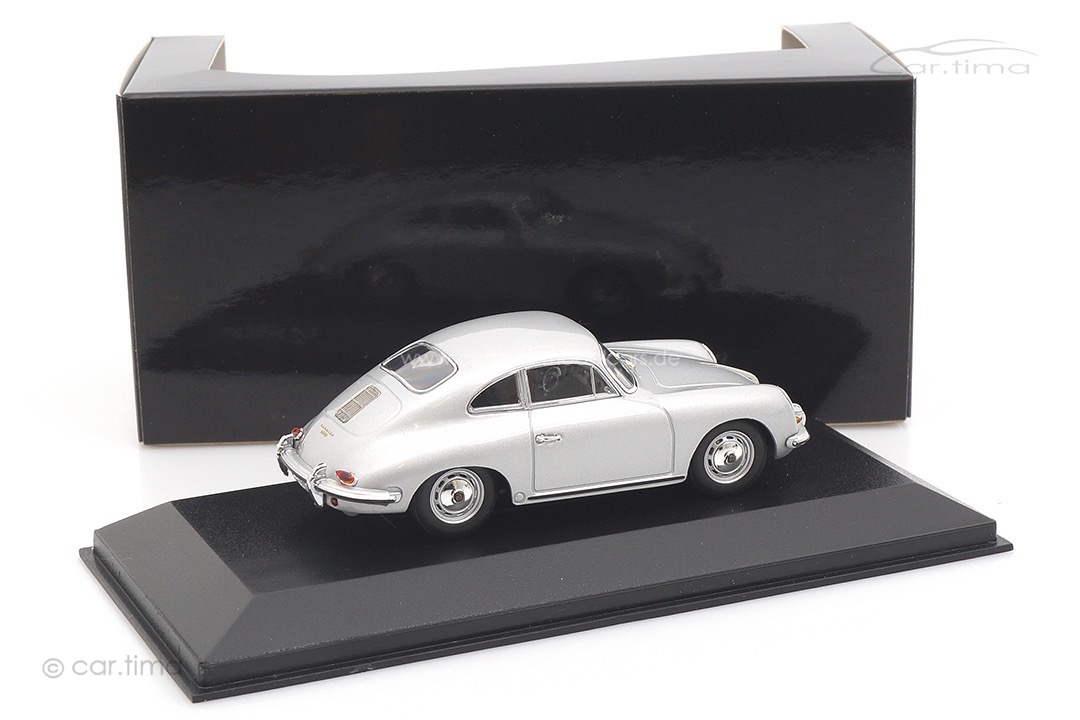 Porsche 356 B Coupe Silber Minichamps 1:43 400064300