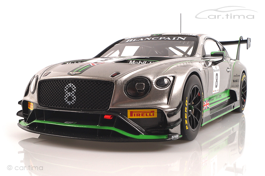 Bentley Continental GT3 Blancpain GT 2018 Abril/Soulet/Soucek TopSpeed 1:18 TS0244