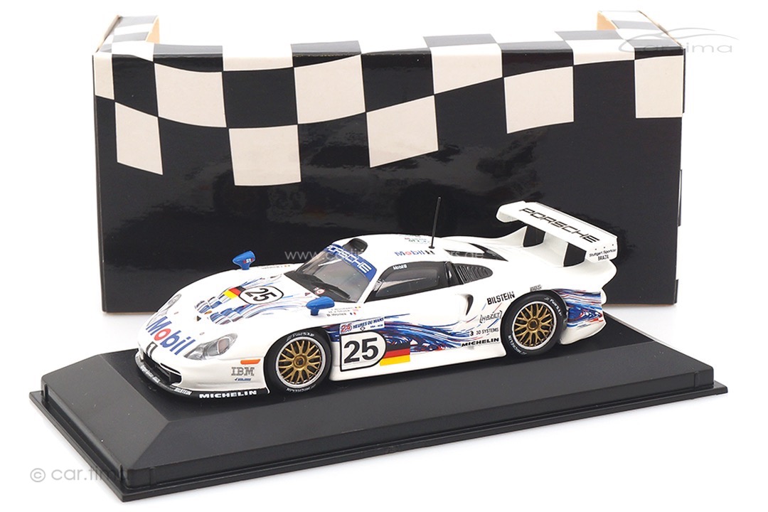 Porsche 911 GT1 24h Le Mans 1997 Stuck/Boutsen/Wollek Minichamps 1:43 430976825
