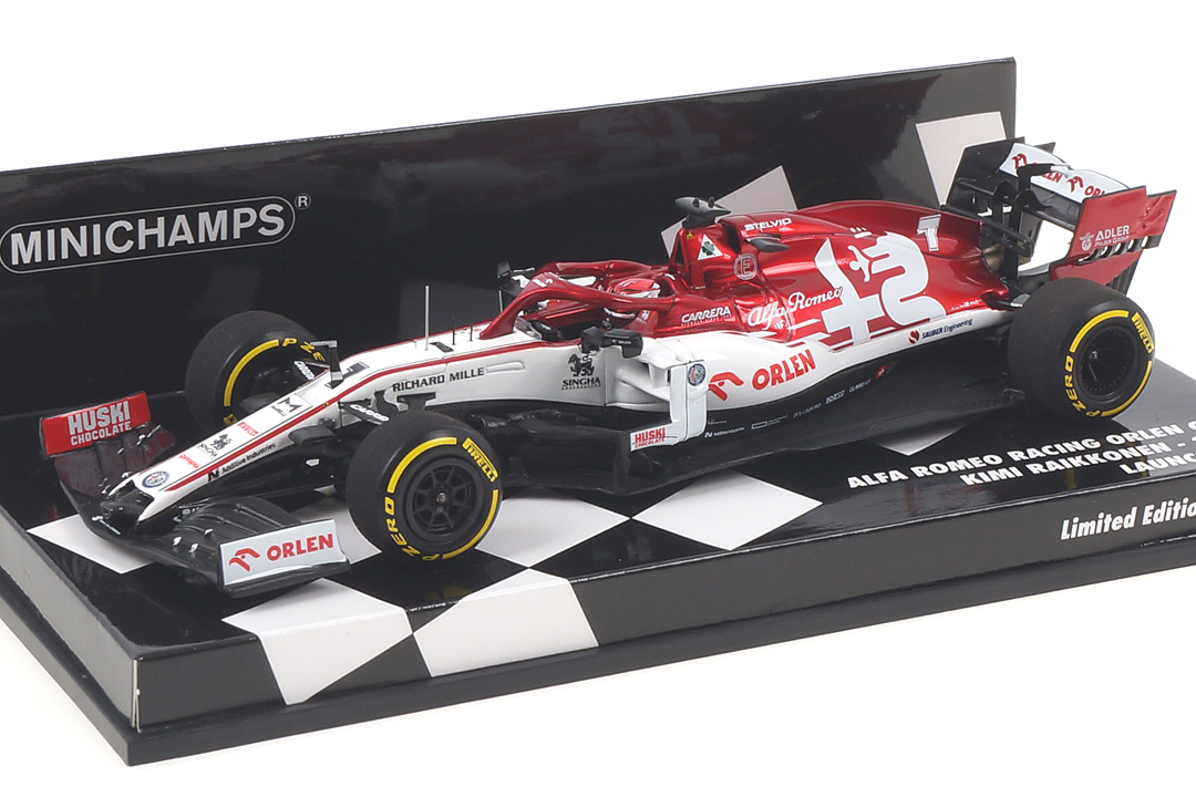 Alfa Romeo Racing C39 Launch Spec 2020 Kimi Räikkönen Minichamps 1:43 417200007