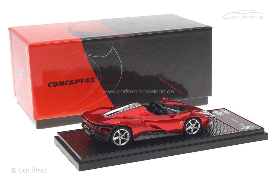 Ferrari Daytona SP3 Serie Icona Rosso Metallizzato BBR 1:43 BBRC267A