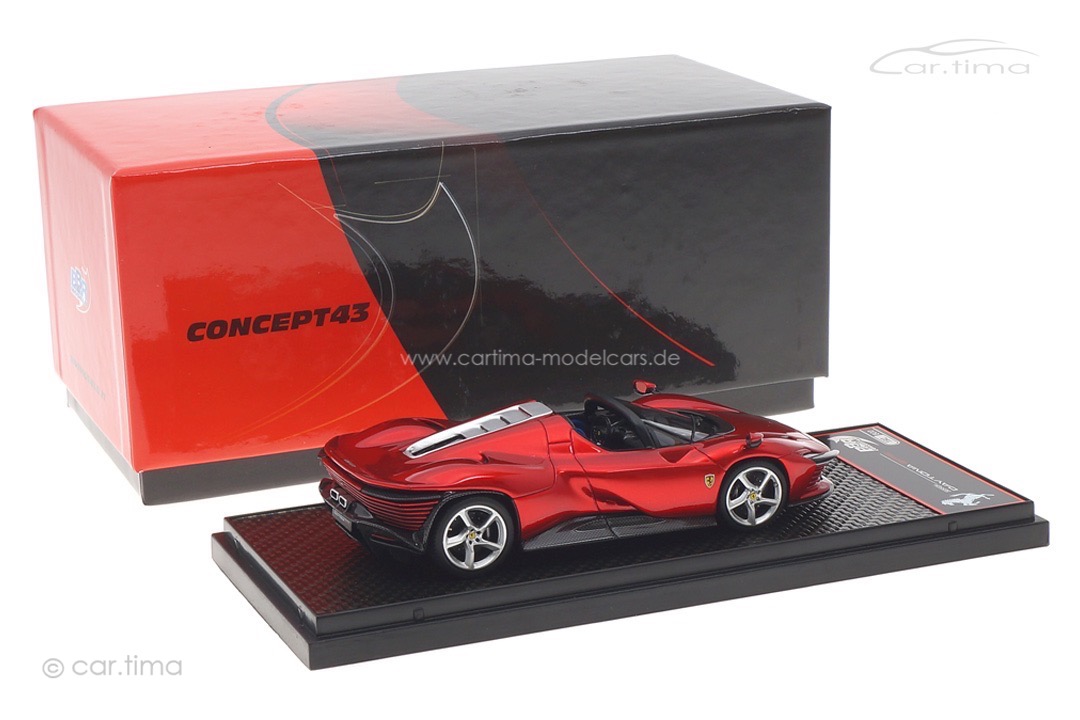 Ferrari Daytona SP3 Serie Icona Rosso Metallizzato BBR 1:43 BBRC267A Ferrari Daytona SP3 Serie Icona Rosso Metallizzato BBR 1:43 BBRC267A