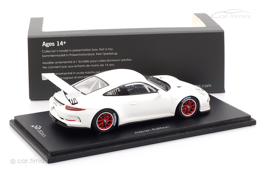 Porsche 911 (991) GT3 Cup Japan Edition Spark car.tima CUSTOMIZED 1:43 CA04314010JP