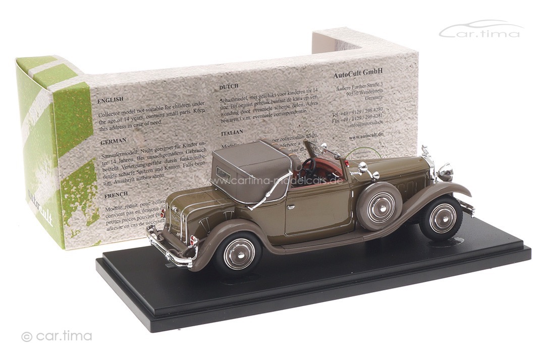 Minerva Al Three Position Cabriolet Van den Plas 1930 autocult 1:43 02030 Minerva Al Three Position Cabriolet Van den Plas 1930 autocult 1:43 02030
