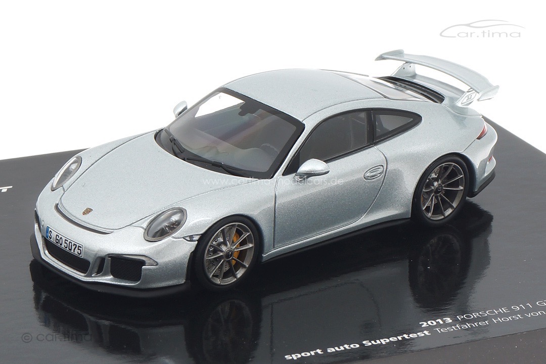 Porsche 911 (991) GT3 25th Anniversary 1999-2024 GT-Silber met. Minichamps 1:43 410062025 Porsche 911 (991) GT3 25th Anniversary 1999-2024 GT-Silber met. Minichamps 1:43 410062025