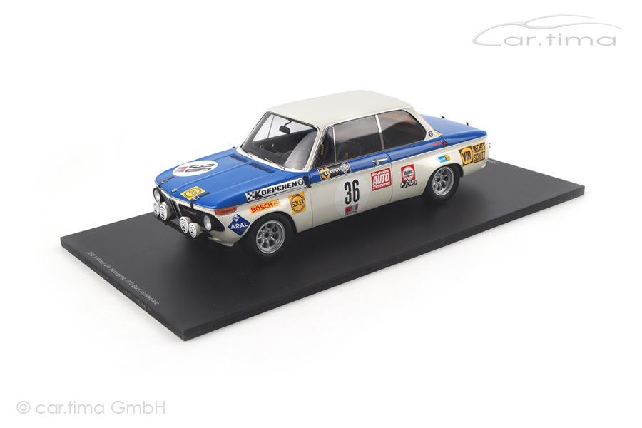 BMW 2002 Ti Winner 24h Nürburgring 1970 Stuck/Schickentanz Spark 1:18 18SG005 BMW 2002 Ti Winner 24h Nürburgring 1970 Stuck/Schickentanz Spark 1:18 18SG005