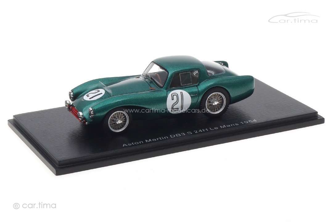 Aston Martin DB3 S 24h Le Mans 1954 Whitehead/Stewart Spark 1:43 S2436 Aston Martin DB3 S 24h Le Mans 1954 Whitehead/Stewart Spark 1:43 S2436