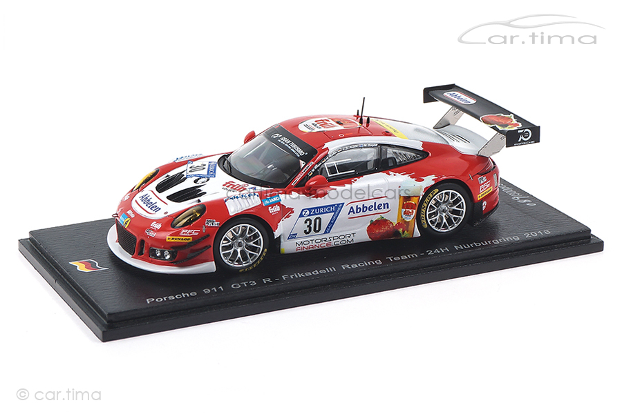 Porsche 911 GT3 R 24h Nürburgring 2018 Arnold/Henzler/Müller Spark 1:43 SG408 Porsche 911 GT3 R 24h Nürburgring 2018 Arnold/Henzler/Müller Spark 1:43 SG408