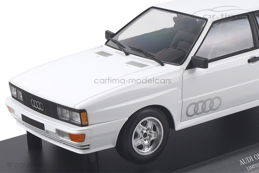 Audi Quattro 1980 weiß Minichamps 1:18 155016120 Audi Quattro 1980 weiß Minichamps 1:18 155016120